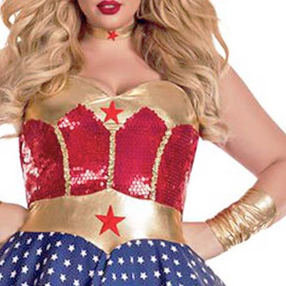 Wonderful Sweetheart 3Pc Costume Women Plus Size 5X Roleplay Cosplay Dress - Picture 5 of 9